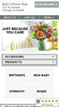 Mobile Screenshot of kellysflowershop.com